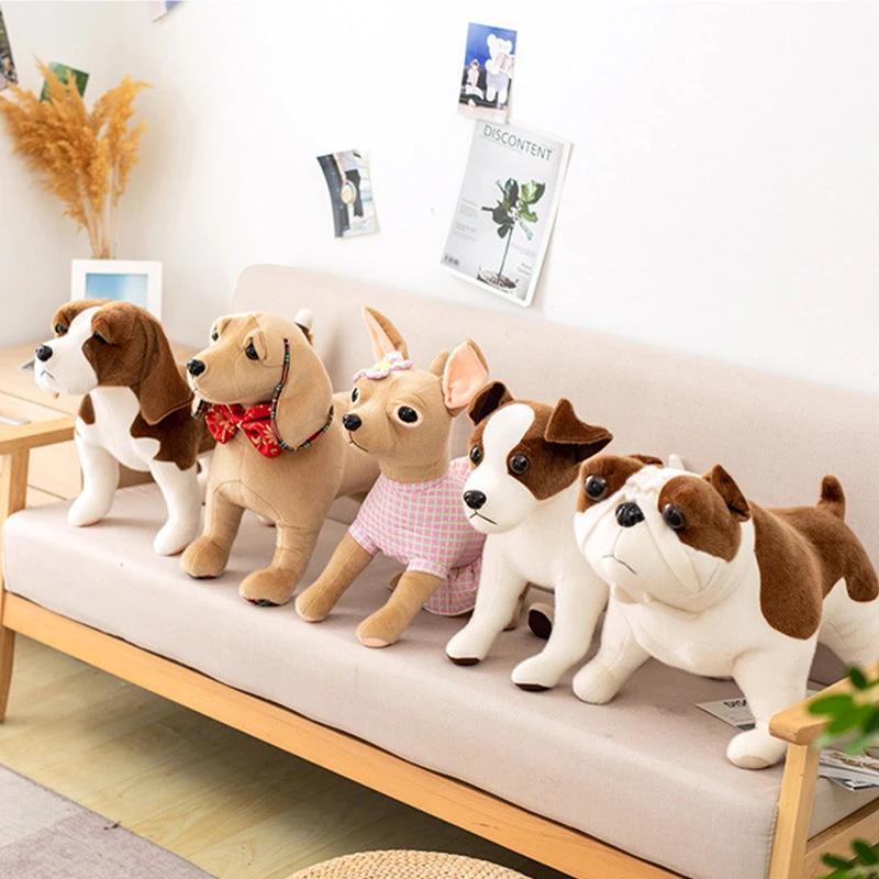 Lovely Plush Stuffed Toy Simulation Dogs Cartoon Sharpei Pug Bulldog Super Realistic Dog Toy Crafts Kids Gift Photo Props
Lovely Plush Stuffed Toy Simulation Dogs Cartoon Sharpei Pug Bulldog Super Realistic Dog Toy Crafts Kids Gift Photo Props