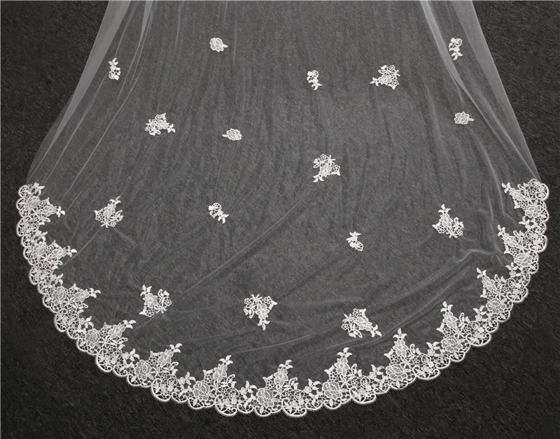 Bridal Veil Long Tail Lace New Style Veil with Hair Comb for Wedding with Bride Cheap In Stock
Bridal Veil Long Tail Lace New Style Veil with Hair Comb for Wedding with Bride Cheap In Stock