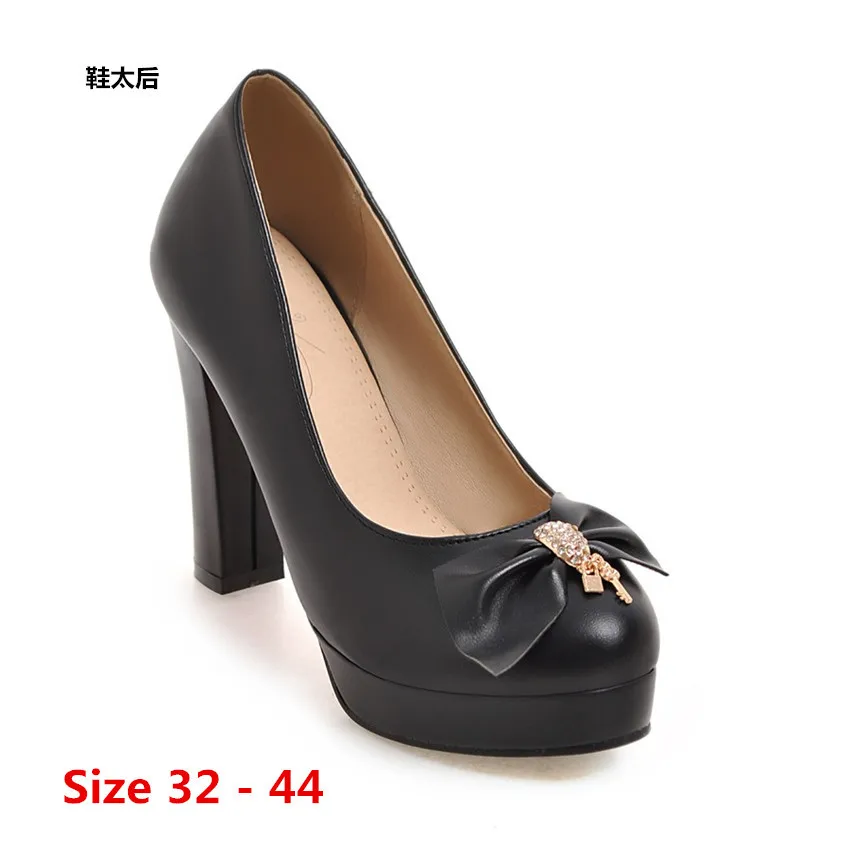 Shoes Woman Pumps Wedding Party Shoes Platform Dress Women Shoes High Heels Ladies Shoes Small Big Size 32 - 44
Shoes Woman Pumps Wedding Party Shoes Platform Dress Women Shoes High Heels Ladies Shoes Small Big Size 32 - 44