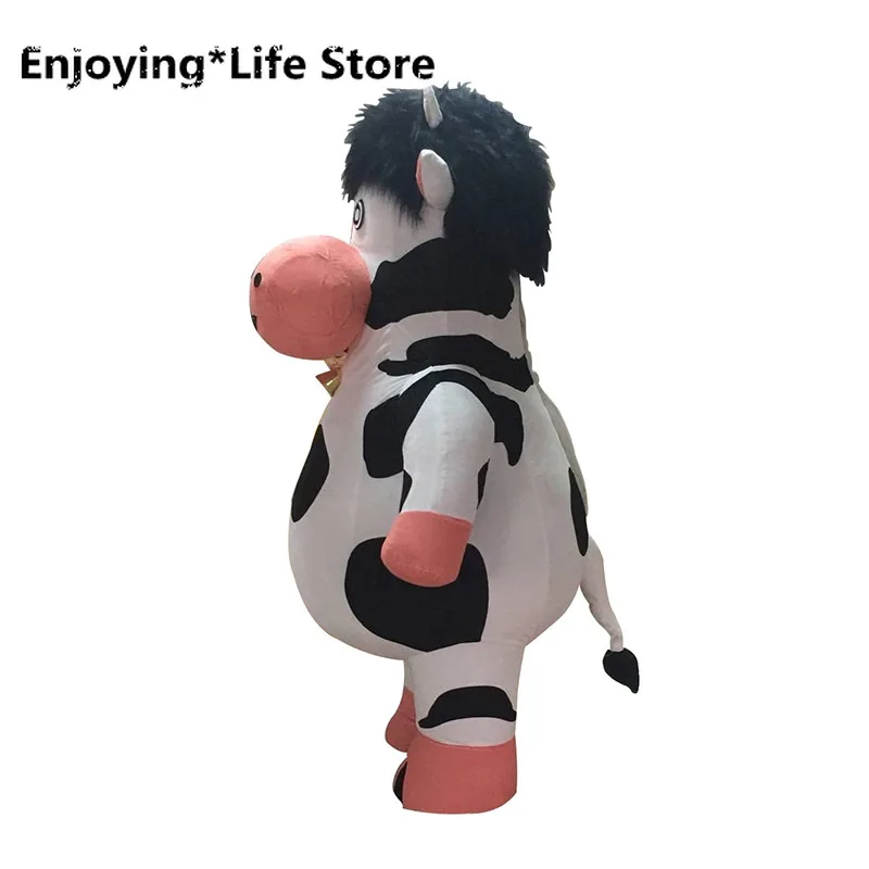 Halloween Advertising Promotion 2M Milk Cow Mask Mascot Costume Suits Adult Cosplay Party Game Dress Inflatable Costume 2019
Halloween Advertising Promotion 2M Milk Cow Mask Mascot Costume Suits Adult Cosplay Party Game Dress Inflatable Costume 2019