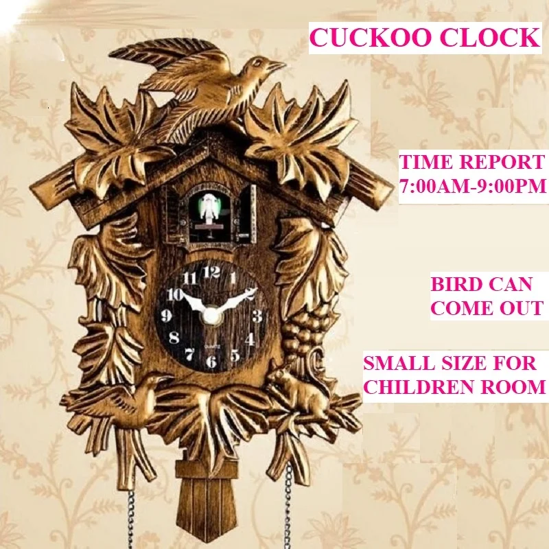 10 inches Clock whose living room wall clock Modern turkey whose bird Decorations for children's rooms
10 inches Clock whose living room wall clock Modern turkey whose bird Decorations for children's rooms