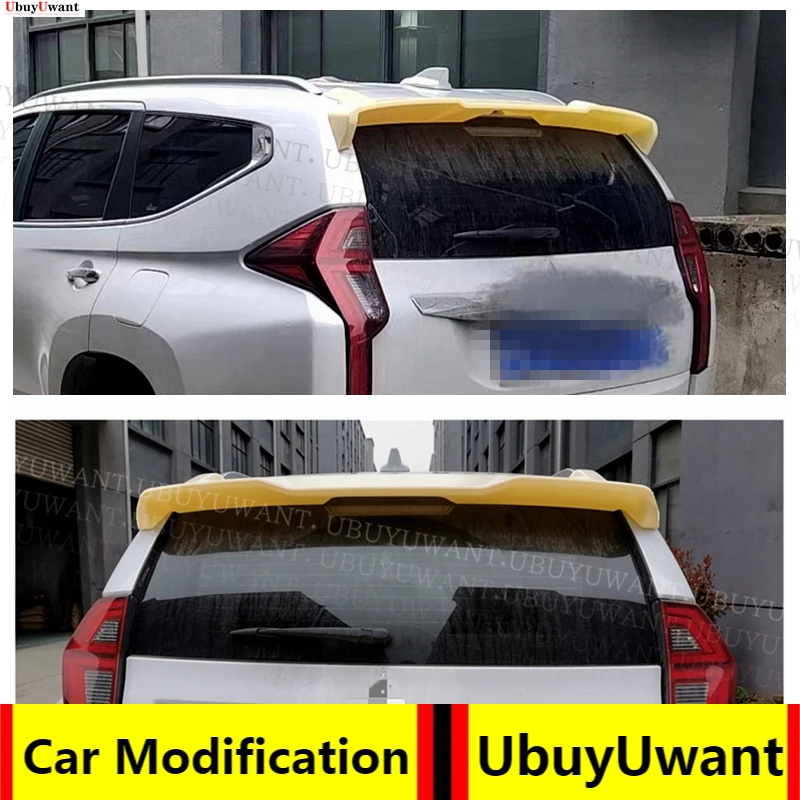 Fit FOR Mitsubishi Pajero Sport ABS Plastic Rear Trunk Wing SPOILER FOR Mitsubishi Pajero SPOILER 2016 2017 2018 2019 2020 2021 
Fit FOR Mitsubishi Pajero Sport ABS Plastic Rear Trunk Wing SPOILER FOR Mitsubishi Pajero SPOILER 2016 2017 2018 2019 2020 2021
