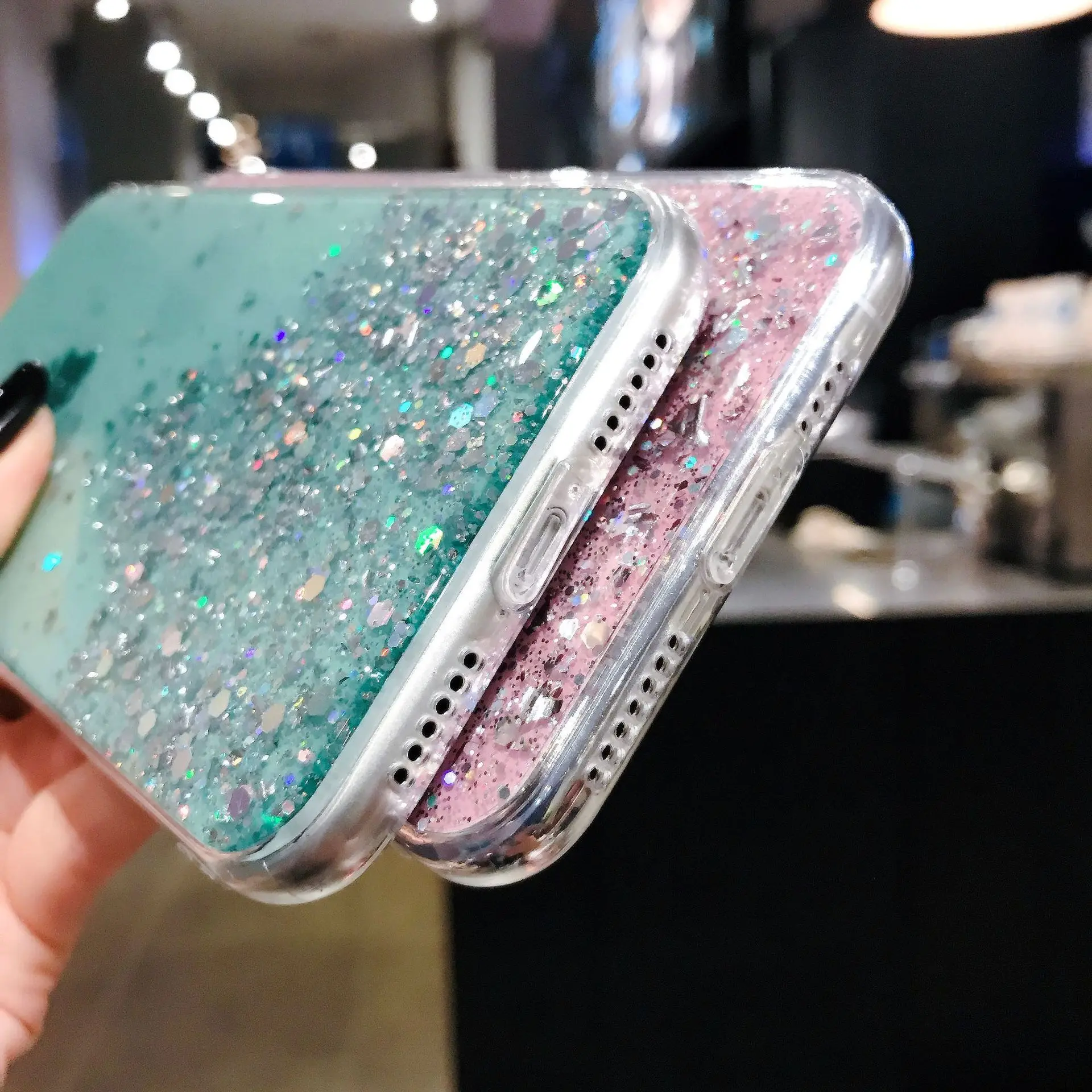 Luxury Shiny Colorful Phone case For iPhone 11 Pro X XR XS Max 7 8 6 6s Plus SE2 2020 Clear Ultra Thin Soft Silicone Back Cover
Luxury Shiny Colorful Phone case For iPhone 11 Pro X XR XS Max 7 8 6 6s Plus SE2 2020 Clear Ultra Thin Soft Silicone Back Cover