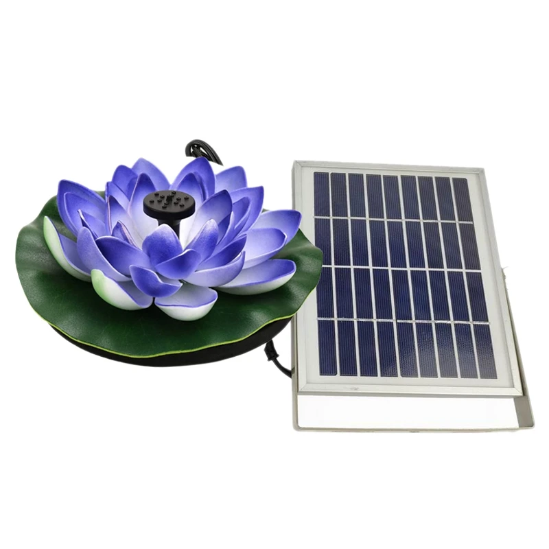 Purple Solar Lotus Fountain Lotus Flower Fountain Fountain Water Pump Courtyard Landscape Colors Garden Fountain Pond
Purple Solar Lotus Fountain Lotus Flower Fountain Fountain Water Pump Courtyard Landscape Colors Garden Fountain Pond