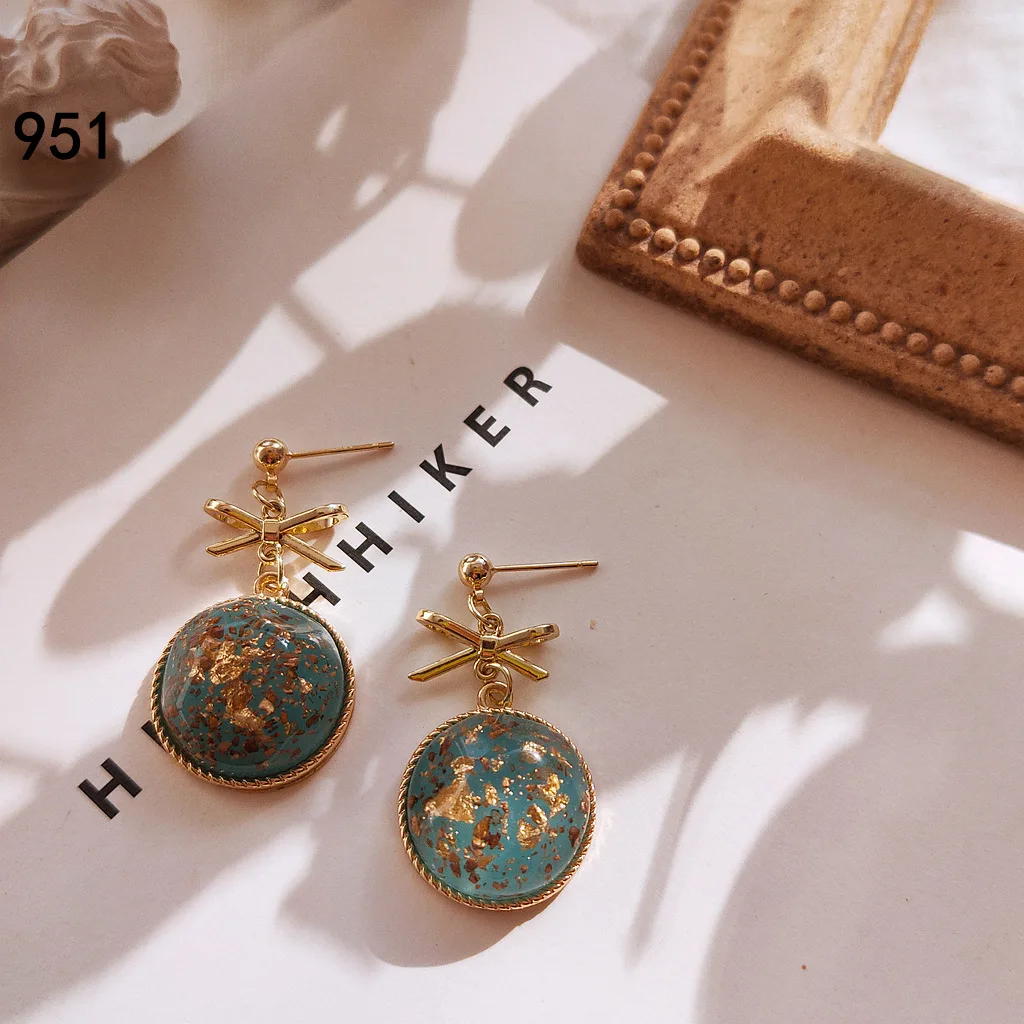 Wizard Of Oz Theme Vintage Jewelry S925 Needles 14K Gold Plated Colorful Stones Drop Earrings Girls' Fresh Design Collection
Wizard Of Oz Theme Vintage Jewelry S925 Needles 14K Gold Plated Colorful Stones Drop Earrings Girls' Fresh Design Collection