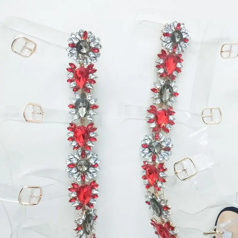 New Summer High Heels Sandal Gladiator Colorful Crystal Ankle Buckle Strap Woman Boots Bohemia Style Sandals Shoes Plus Size43
New Summer High Heels Sandal Gladiator Colorful Crystal Ankle Buckle Strap Woman Boots Bohemia Style Sandals Shoes Plus Size43