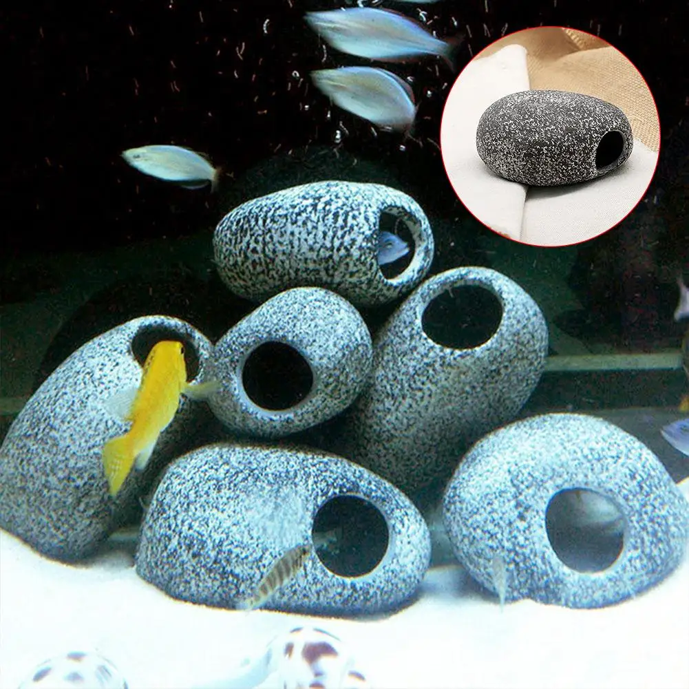 6pcs Fish Tank Stione Cichlid Cave Aquarium Stone Decoration Ornament Cichlid Stones Pond Rock Ceramic Shrimp Breeding
6pcs Fish Tank Stione Cichlid Cave Aquarium Stone Decoration Ornament Cichlid Stones Pond Rock Ceramic Shrimp Breeding