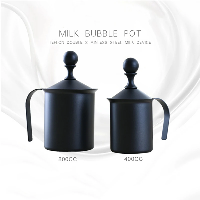 400/800cc капучино двойное Слои Нержавеющая сталь ручной устройство для молока
400/800cc капучино двойное Слои Нержавеющая сталь ручной устройство для молока