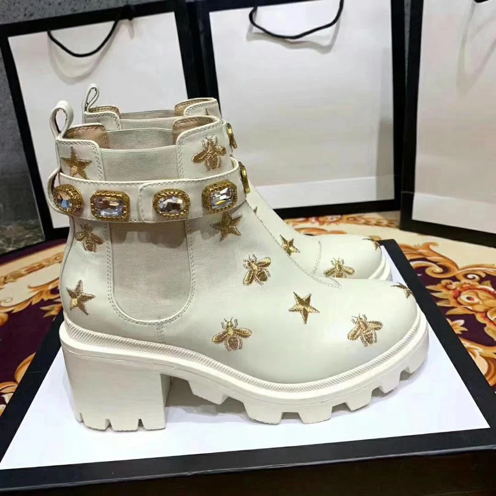 Prowow New Genuine Leather Galdiator Lace Up Platform Women Boots Round Toe Thick Heel Designer Boots Shoes Botas De Mujer
Prowow New Genuine Leather Galdiator Lace Up Platform Women Boots Round Toe Thick Heel Designer Boots Shoes Botas De Mujer
