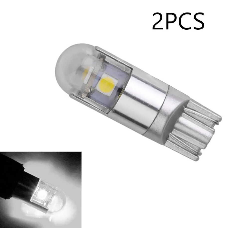 2 Pcs Car Width Indicator Lights Door Side Lamps Reading Lights Outline Lamps T10 12V 6000K White LED Lights Interior Parts
2 Pcs Car Width Indicator Lights Door Side Lamps Reading Lights Outline Lamps T10 12V 6000K White LED Lights Interior Parts