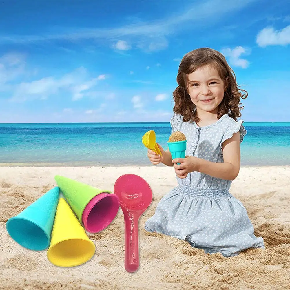 5 Pcs/set Of Kids Beach Toys Ice Cream Cone Scoop Sets Color) Scoop Toys Outdoor Toy (Random Cones Cream Sand Children Ice N5Y7
5 Pcs/set Of Kids Beach Toys Ice Cream Cone Scoop Sets Color) Scoop Toys Outdoor Toy (Random Cones Cream Sand Children Ice N5Y7