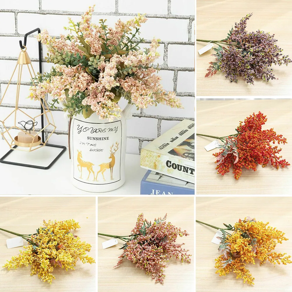 Artificial Lavender Flowers Cheap Wheat Fake Plants Bouquet Autumn Crafts Morden Farmhouse Decor Lovely Country Style Decorative
Artificial Lavender Flowers Cheap Wheat Fake Plants Bouquet Autumn Crafts Morden Farmhouse Decor Lovely Country Style Decorative
