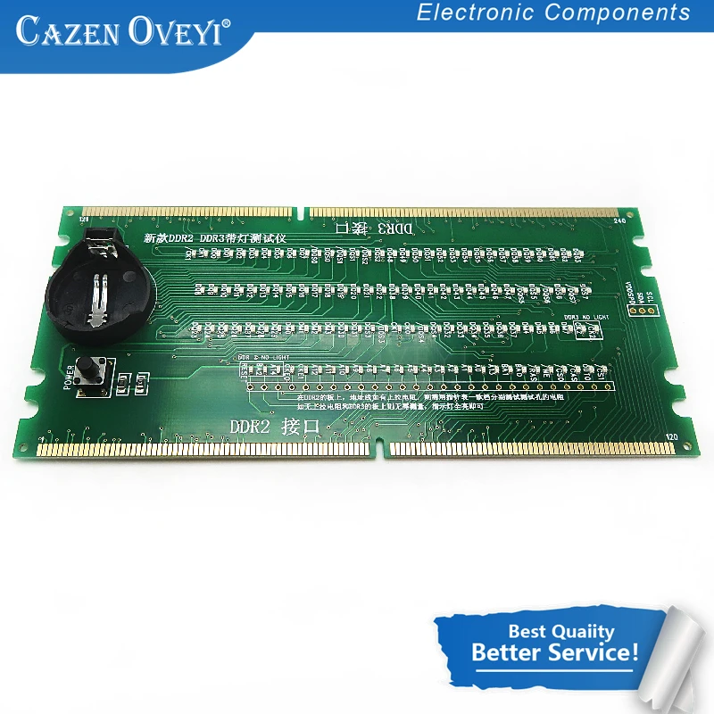 1 шт./лот DDR2 DDR3 с подсветкой тестер комбо для рабочего стола в наличии |