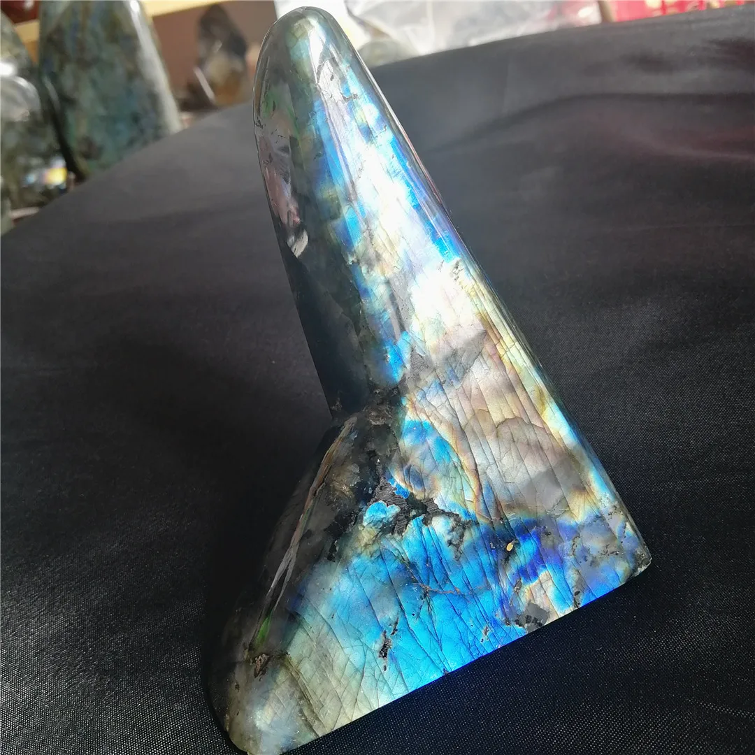 1pc 300g Natural Crystal Moonstone Raw Gemstone Ornament Polished Quartz Labradorite Handicraft Decorating Stone Healing
1pc 300g Natural Crystal Moonstone Raw Gemstone Ornament Polished Quartz Labradorite Handicraft Decorating Stone Healing