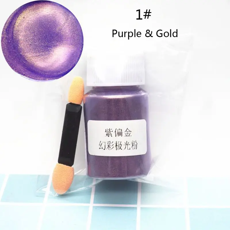 10g Magic Aurora Pearl Pigment Powder Mica Pearlescent Colorants Resin Dye Jewelry Making
10g Magic Aurora Pearl Pigment Powder Mica Pearlescent Colorants Resin Dye Jewelry Making