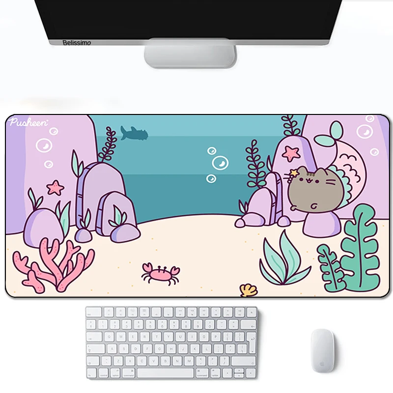 Anime Mouse Pad Pusheen Cat Kawaii Mouse Pad 900x400 XXL Mousepad Laptop Silicone Desk Pad Game Player Mouse Mat Computer Gamer
Anime Mouse Pad Pusheen Cat Kawaii Mouse Pad 900x400 XXL Mousepad Laptop Silicone Desk Pad Game Player Mouse Mat Computer Gamer