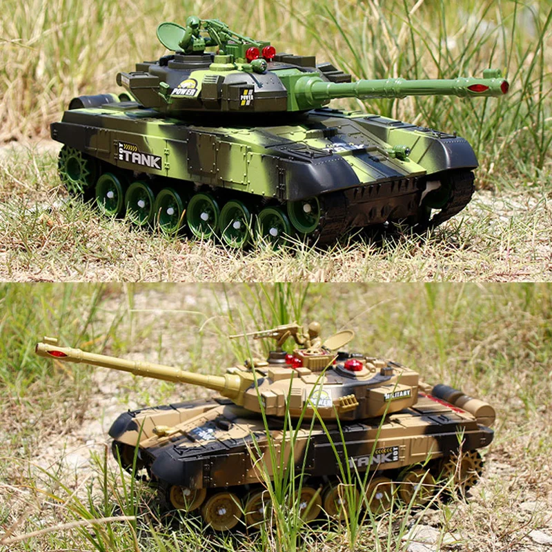 RC Tank Remote Control Radio Tactical Vehicle Main Battle Crawler Tank Car Model Military War Sound Electronic Boy Toys 2 colors
RC Tank Remote Control Radio Tactical Vehicle Main Battle Crawler Tank Car Model Military War Sound Electronic Boy Toys 2 colors