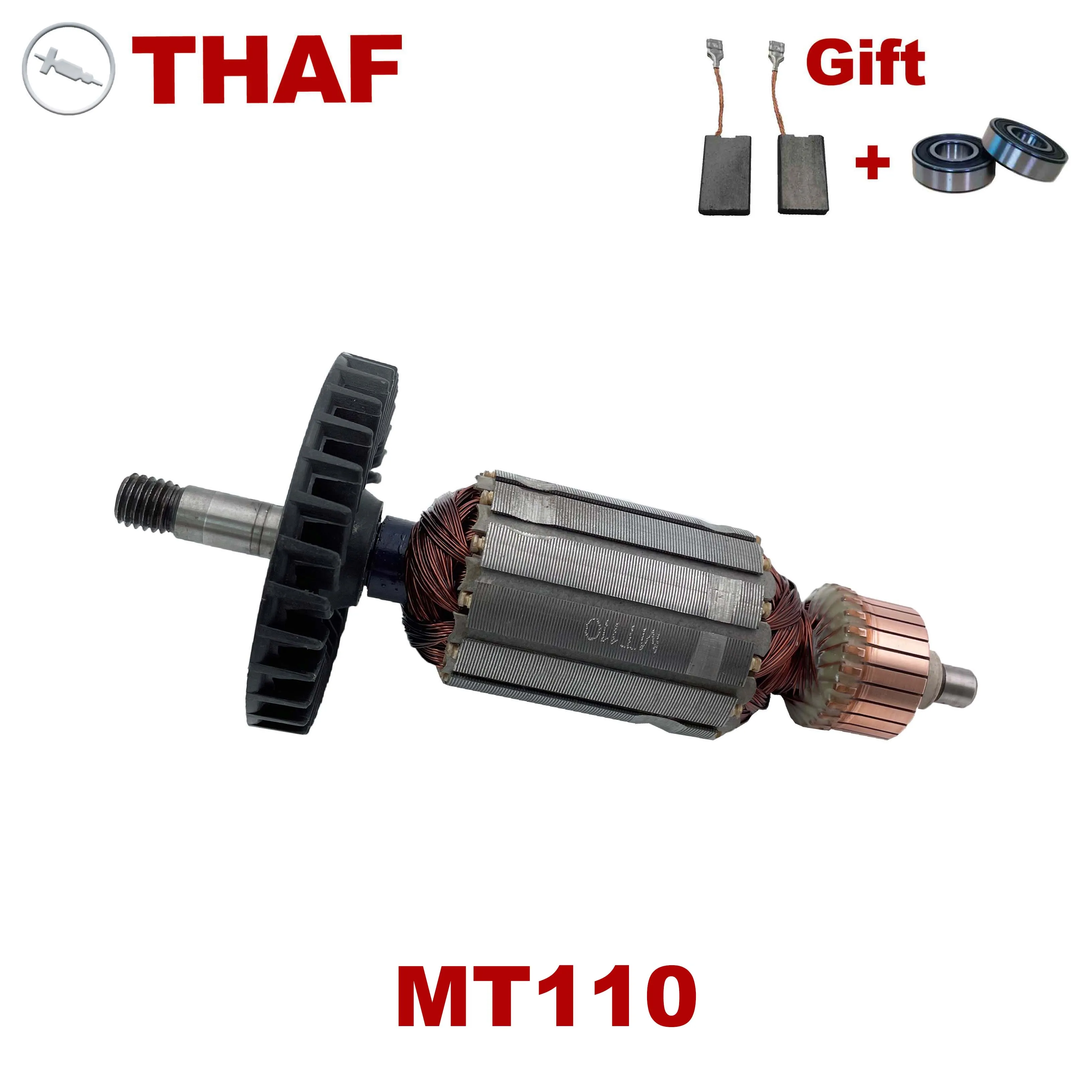Free Bearing & Carbon Brush!AC220V-240V Armature Rotor Anchor Replacement for Maktec Planer MT110
Free Bearing & Carbon Brush!AC220V-240V Armature Rotor Anchor Replacement for Maktec Planer MT110