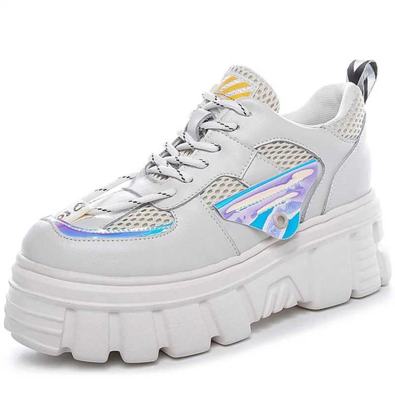 Casual women shoe 2020 spring new leather women shoe round head fashion color matching wild women's shoes Platform Sneakers
Casual women shoe 2020 spring new leather women shoe round head fashion color matching wild women's shoes Platform Sneakers