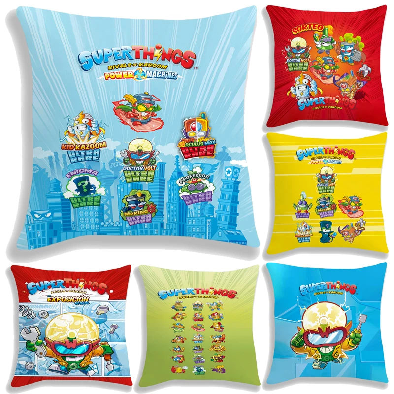 Children Superthings Power Machines Pillow Case 45CM Boys Girls Cartoon Anime Gift Kids Superzings 7 Toys No Pillow Insert
Children Superthings Power Machines Pillow Case 45CM Boys Girls Cartoon Anime Gift Kids Superzings 7 Toys No Pillow Insert