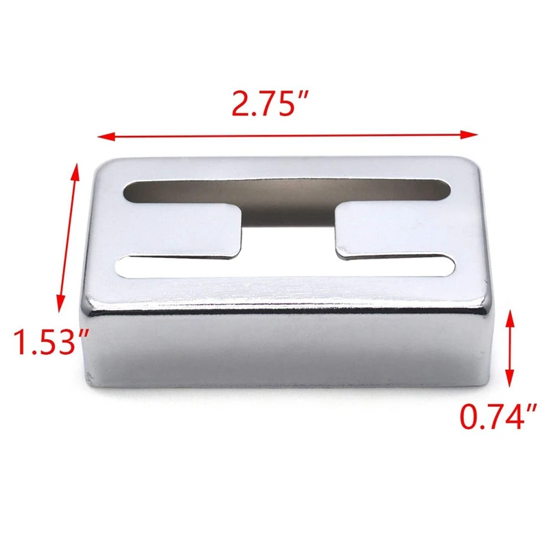 2Pcs Humbucker Pickup Cover Nickel Metal Accessories for LP Electric Guitars Accessories
2Pcs Humbucker Pickup Cover Nickel Metal Accessories for LP Electric Guitars Accessories