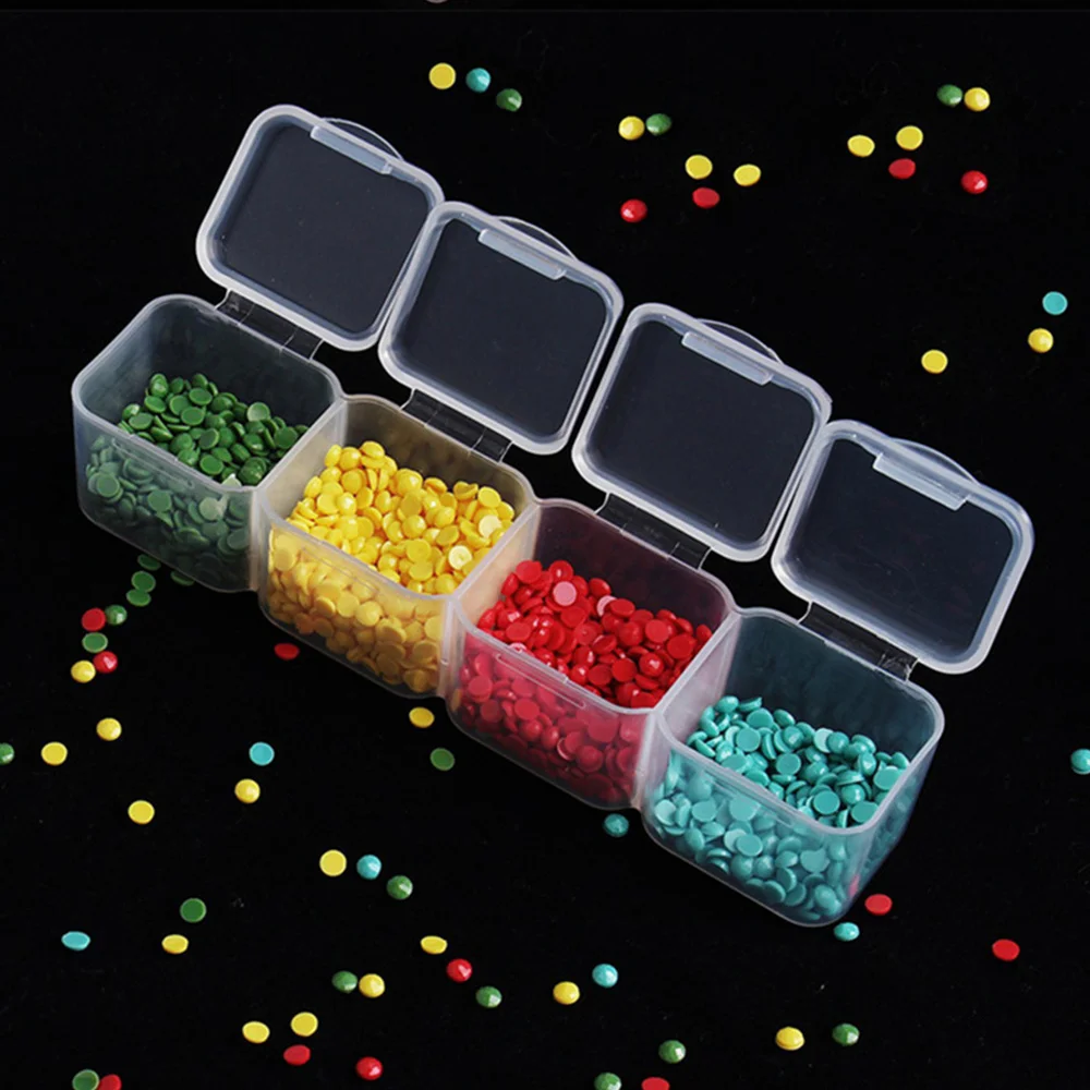 Diamond Painting Tools 56/112/168/224 Cells Plastic Storage Box Tool Accessories for Diamond Painting Embroidery Sale
Diamond Painting Tools 56/112/168/224 Cells Plastic Storage Box Tool Accessories for Diamond Painting Embroidery Sale