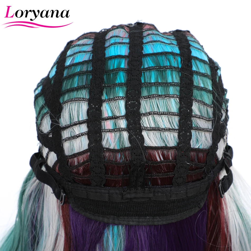 Loryana Hair Long Mix Colorful Womens Wigs with Bangs Heat Resistant Synthetic Body Wave Wigs for Women Cosplay wigs
Loryana Hair Long Mix Colorful Womens Wigs with Bangs Heat Resistant Synthetic Body Wave Wigs for Women Cosplay wigs