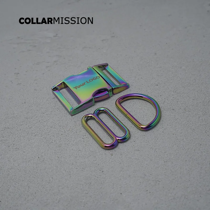 Engraving Buckle (Metal Buckle+ Adjust Buckle+ D Ring) For Backpack 30mm Webbing Rainbow Accessory DIY Handmade Pet Collar
Engraving Buckle (Metal Buckle+ Adjust Buckle+ D Ring) For Backpack 30mm Webbing Rainbow Accessory DIY Handmade Pet Collar