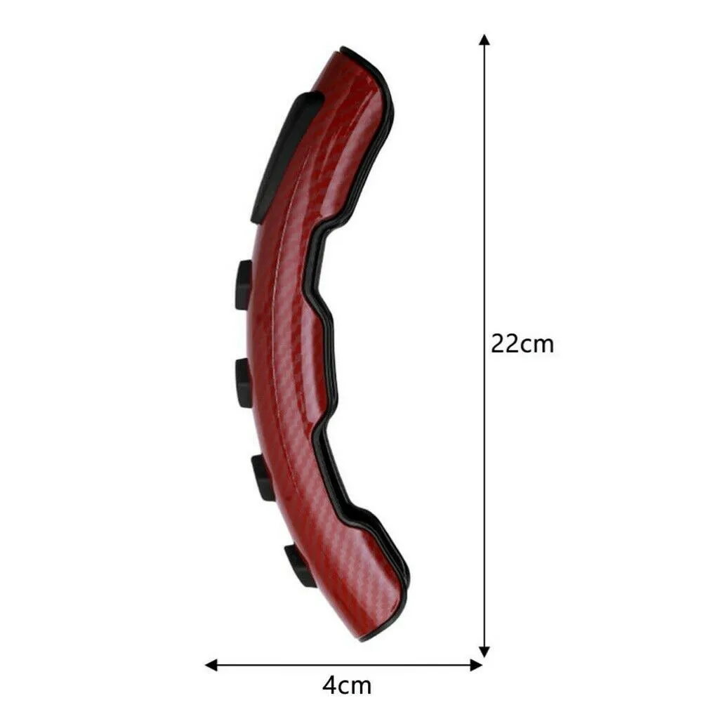 Universal Steering Wheel Booster Cover PC + Silicone + Carbon Fiber Red Stylish 22 X 8 X 4cm
Universal Steering Wheel Booster Cover PC + Silicone + Carbon Fiber Red Stylish 22 X 8 X 4cm