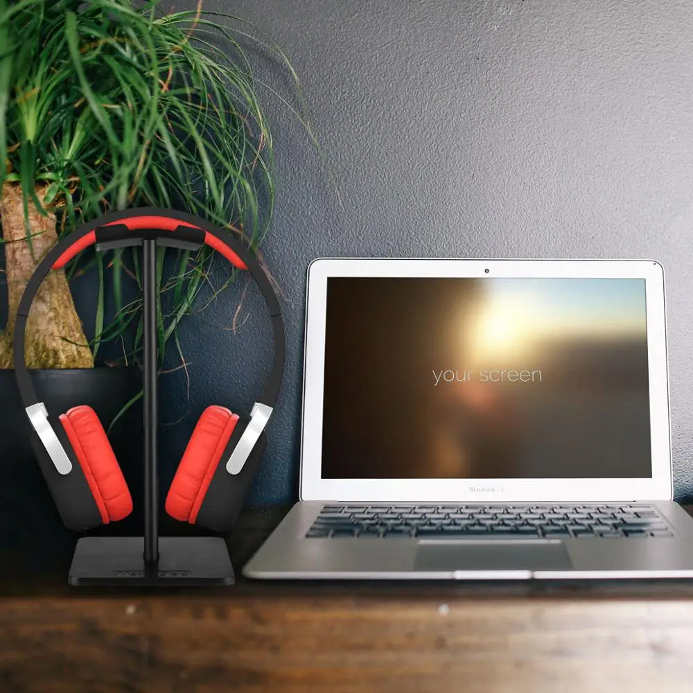Headphone Stand Headset Holder With Aluminum Supporting Bar Flexible Headrest ABS Solid Base for All Kingston HyperX Headphones
Headphone Stand Headset Holder With Aluminum Supporting Bar Flexible Headrest ABS Solid Base for All Kingston HyperX Headphones