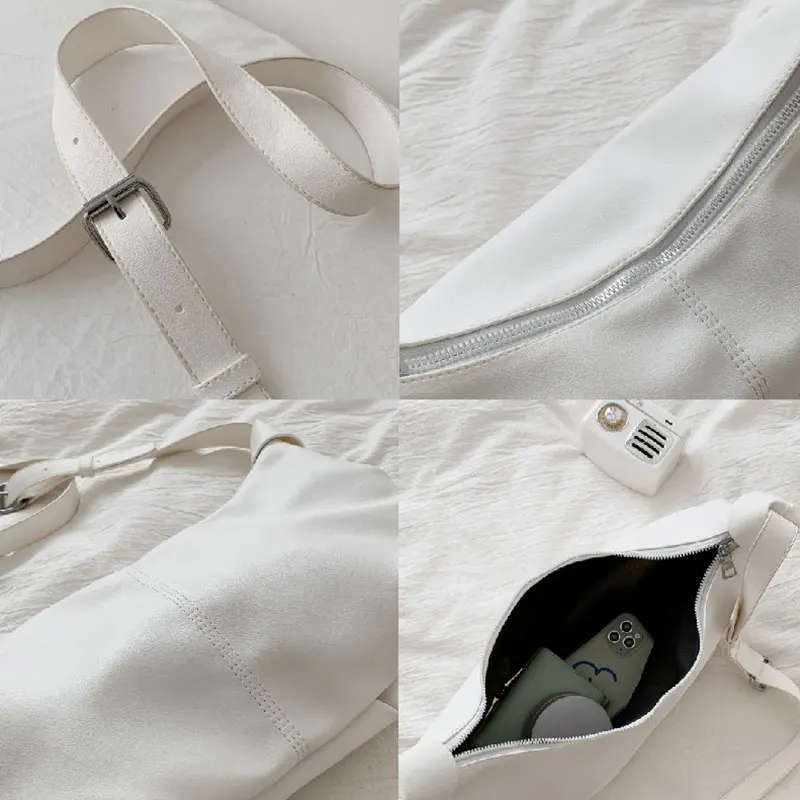 2020 Women Solid Color Large Capacity Dumplings Messenger Bag Simple Cloud bag Soft Leather Pleated Clutch handbag Crossbody Bag
2020 Women Solid Color Large Capacity Dumplings Messenger Bag Simple Cloud bag Soft Leather Pleated Clutch handbag Crossbody Bag