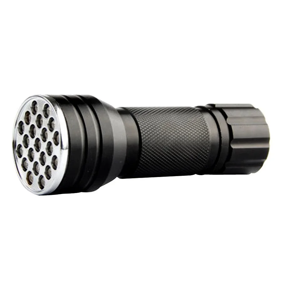 UV Flashlights 21 LED UV Black Flashlight For CSI Light Inspection
UV Flashlights 21 LED UV Black Flashlight For CSI Light Inspection