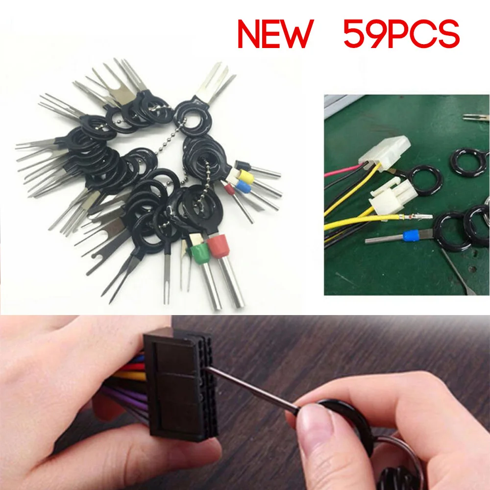 Wiring Removal Tool Crimp Harness repair Electrical Pin Puller Equipment Set
Wiring Removal Tool Crimp Harness repair Electrical Pin Puller Equipment Set