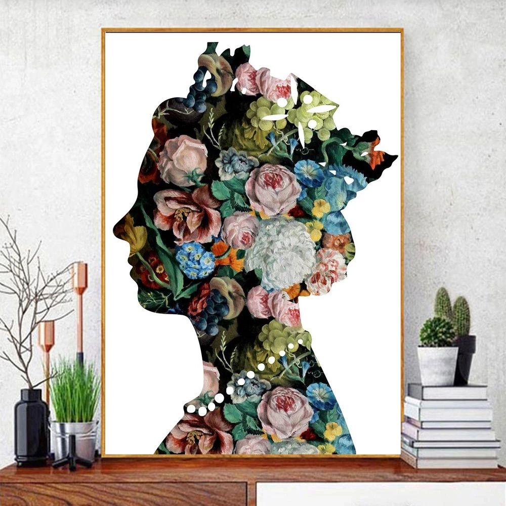 Abstract Flower Queen Posters and Prints England Queen Shape Canvas Painting Wall Decor Art for Girls Room Home Decoration
Abstract Flower Queen Posters and Prints England Queen Shape Canvas Painting Wall Decor Art for Girls Room Home Decoration