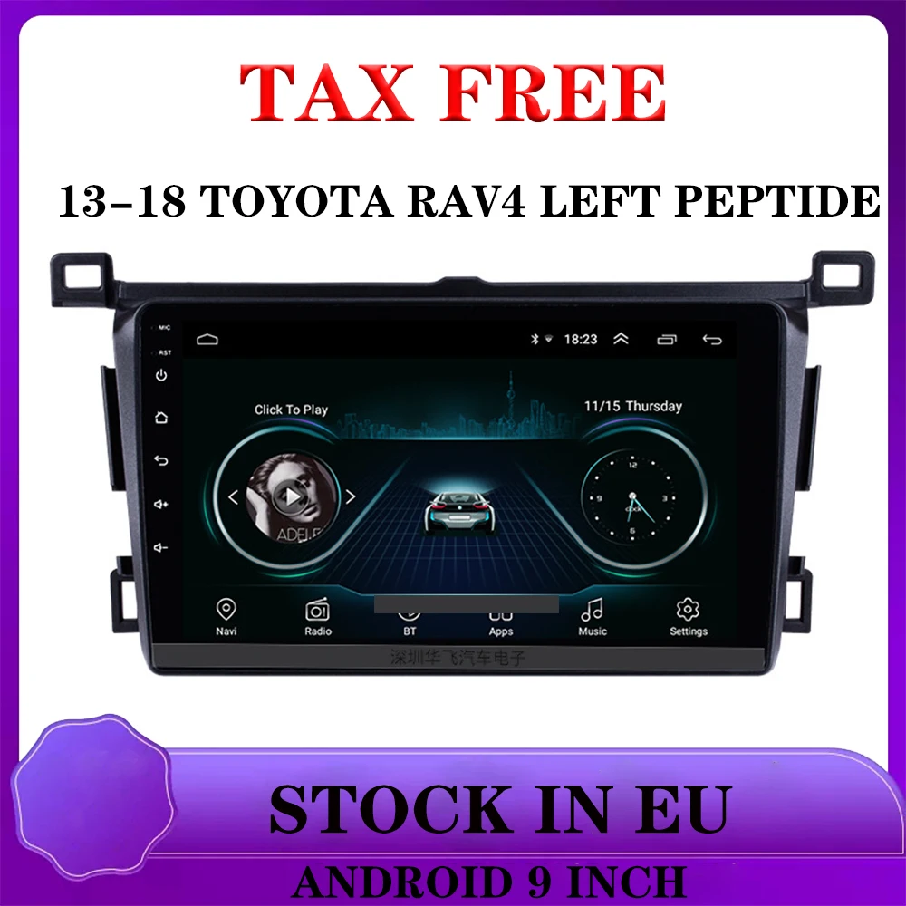 carplay for 13-18 Toyota 9"RAV4 left peptide Android 9.1AUTO radios touch screenreproductor Multimedia para DSP 1G+16G 4G+WIFI
carplay for 13-18 Toyota 9"RAV4 left peptide Android 9.1AUTO radios touch screenreproductor Multimedia para DSP 1G+16G 4G+WIFI