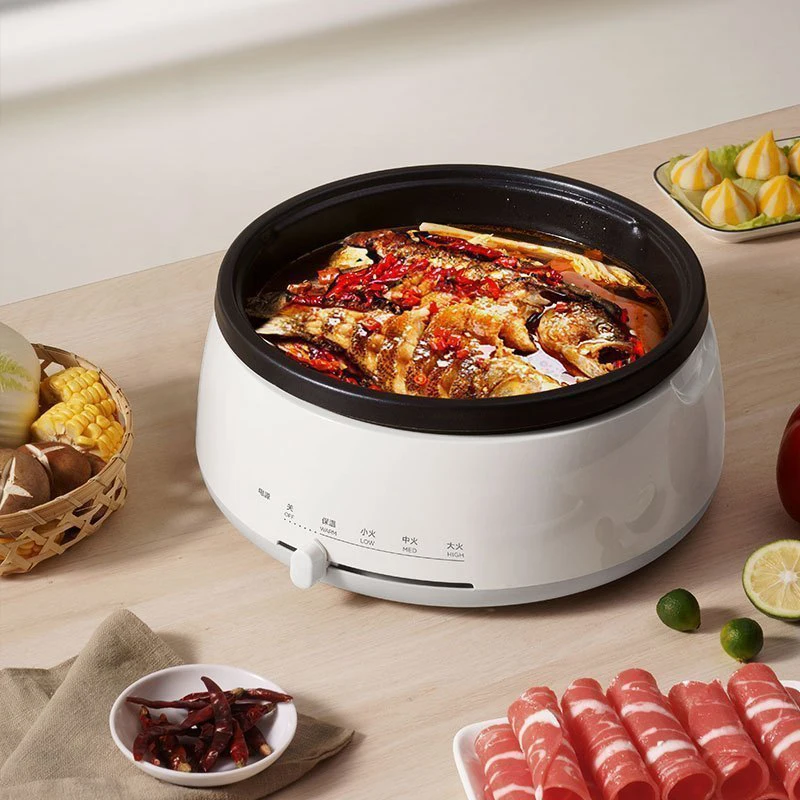 Split Type Multi-function Electric Hot Pot Household Electric Cooker Electric Skillet Hot Pot Pot 4-6 People Student MC-DY28P151
Split Type Multi-function Electric Hot Pot Household Electric Cooker Electric Skillet Hot Pot Pot 4-6 People Student MC-DY28P151