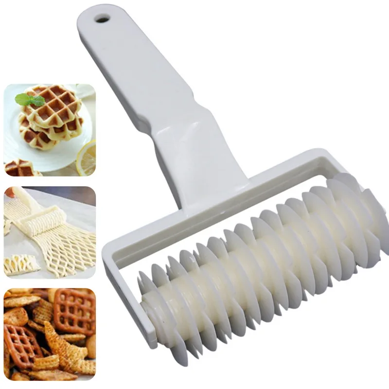 1pc Plastic Baking Tool Pull Net Wheel Knife Pizza Pastry Lattice Roller Cutter for Dough Cookie Pie Craft Kitchen Accessories
1pc Plastic Baking Tool Pull Net Wheel Knife Pizza Pastry Lattice Roller Cutter for Dough Cookie Pie Craft Kitchen Accessories