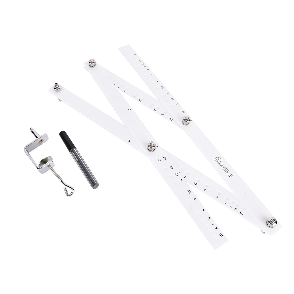 34cm Scale Drawing Ruler Artist Pantograph Folding Ruler Reducer Enlarger Tool Art Craft For Office School Supplies
34cm Scale Drawing Ruler Artist Pantograph Folding Ruler Reducer Enlarger Tool Art Craft For Office School Supplies