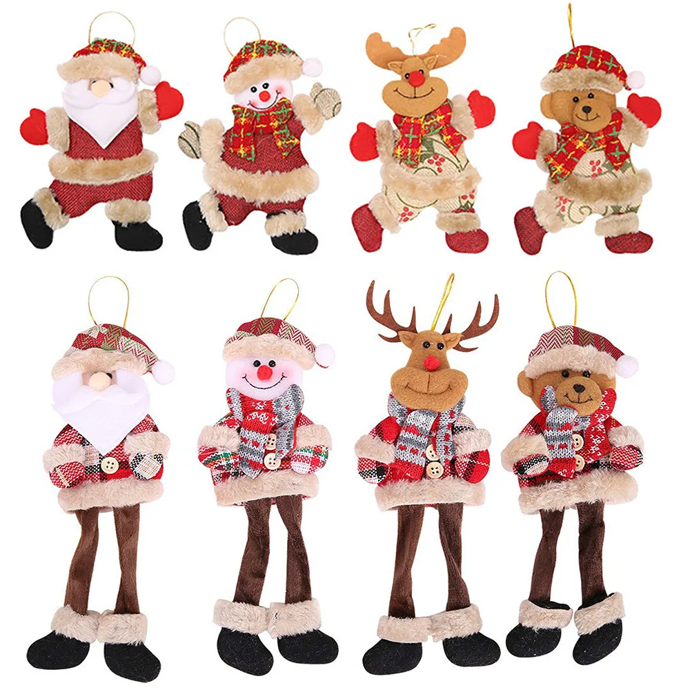 New Year 2021 Cute Santa Claus Snowman Dolls Christmas Tree Decoration for Home Xmas Elf Navidad Kids Gift Merry Christmas Decor
New Year 2021 Cute Santa Claus Snowman Dolls Christmas Tree Decoration for Home Xmas Elf Navidad Kids Gift Merry Christmas Decor