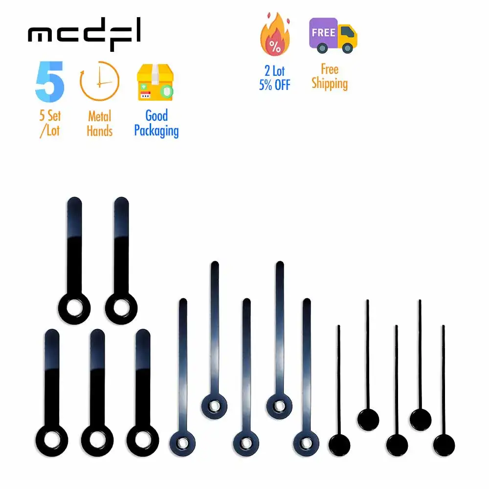 MCDFL Short Clock Hands Exterior Parts Watch Arrows Set Pointers Quartz Insert Diy Wall Kit Movement Repair Arms Crafts Black 3d
MCDFL Short Clock Hands Exterior Parts Watch Arrows Set Pointers Quartz Insert Diy Wall Kit Movement Repair Arms Crafts Black 3d