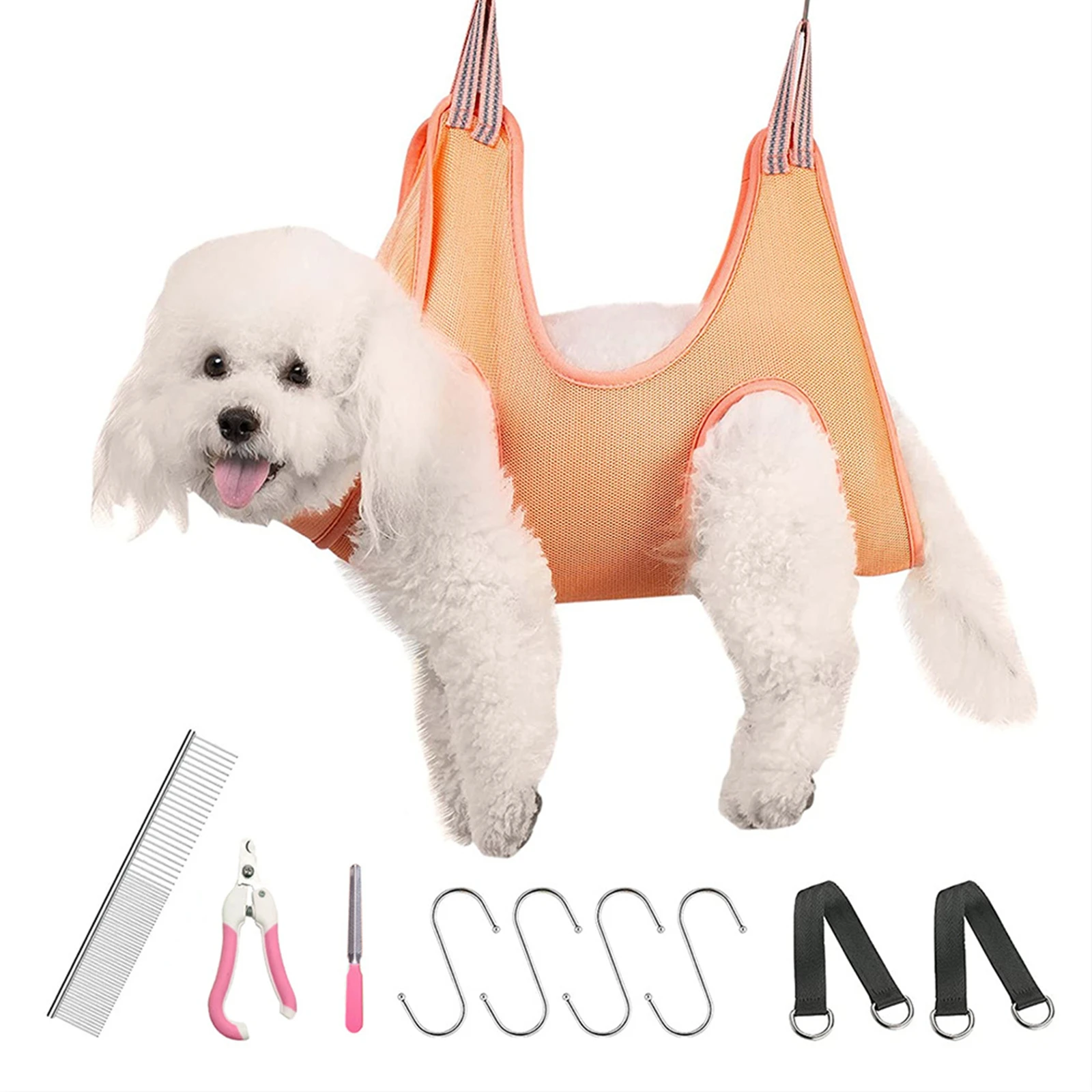 Dog Pet Grooming Hammock Harness Grooming Dog Stand Dog Hanging Vest Pet Supplies Kit Dog Cleaning Tools Pet Supplies
Dog Pet Grooming Hammock Harness Grooming Dog Stand Dog Hanging Vest Pet Supplies Kit Dog Cleaning Tools Pet Supplies