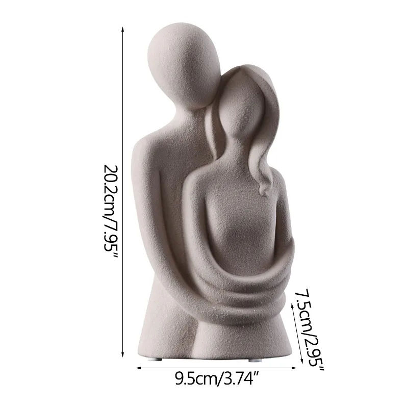 Creative Abstract Lover Sculpture Home Decoration Ceramic Ornaments Figurines Living Room Porch Decoration Wedding Gift Crafts
Creative Abstract Lover Sculpture Home Decoration Ceramic Ornaments Figurines Living Room Porch Decoration Wedding Gift Crafts