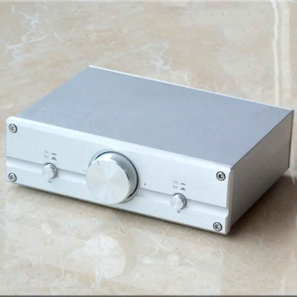 

Finished Mini Fully Balanced Passive Preamp HiFi Pre-Amplifier XLR/RCA Volume Controller