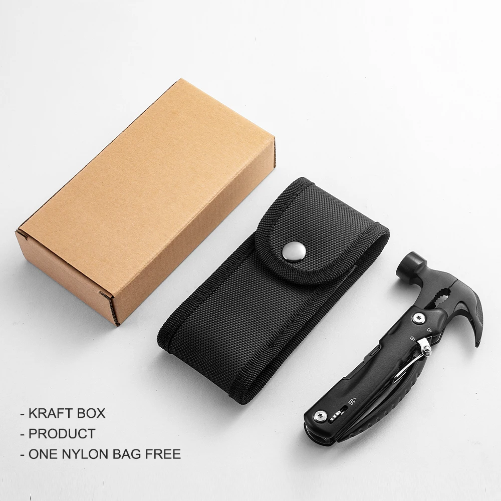 Carbonized Black Outdoor All-in-one a Tools Riding Camping Multipurpose Survival Gear Multifunctional Claw Thor Hammer Workpro
Carbonized Black Outdoor All-in-one a Tools Riding Camping Multipurpose Survival Gear Multifunctional Claw Thor Hammer Workpro