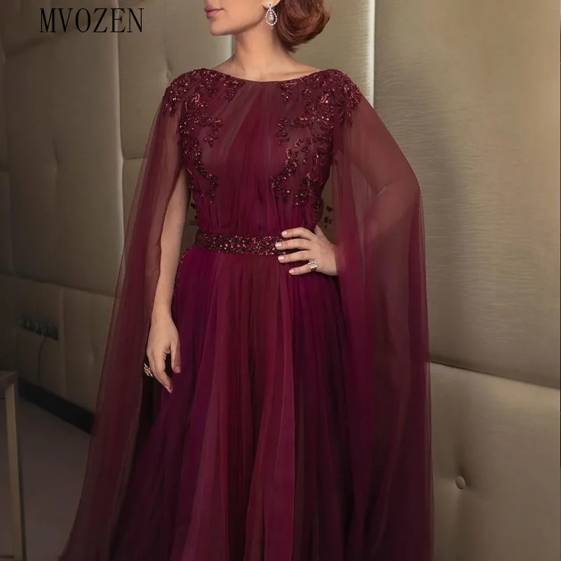 MVOZEIN Burgundy Evenning Dress Chiffon A-Line With Jacket Hand-Beaded Prom Formal Gowns Sumer Long Muslim Evening Dresses 2020
MVOZEIN Burgundy Evenning Dress Chiffon A-Line With Jacket Hand-Beaded Prom Formal Gowns Sumer Long Muslim Evening Dresses 2020
