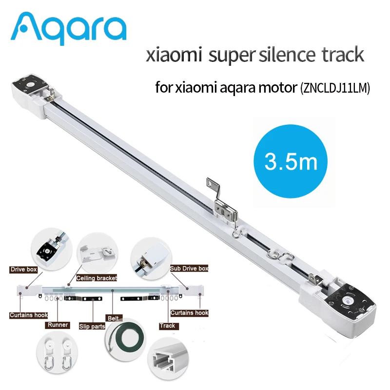 Aqara Smart Electric Curtain Track Engine Adaptable Super For Smart Home For Eu Most Important Country
Aqara Smart Electric Curtain Track Engine Adaptable Super For Smart Home For Eu Most Important Country