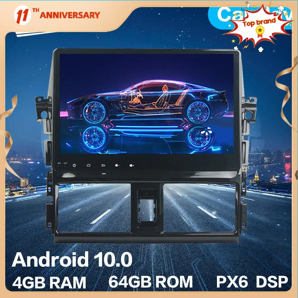 For Toyota YARIS 2013-2015 PX6 Android 10 4G+64GB Car Stereo Radio Player GPS Navigation HD Multimedia no DVD Player DSP Carplay
For Toyota YARIS 2013-2015 PX6 Android 10 4G+64GB Car Stereo Radio Player GPS Navigation HD Multimedia no DVD Player DSP Carplay