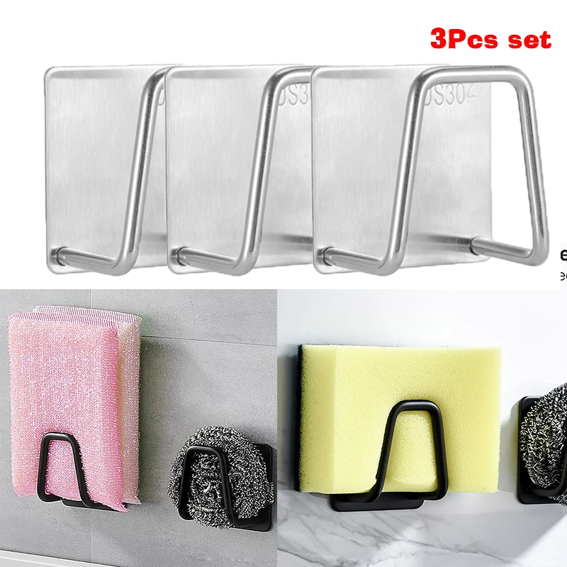 3 piece Kitchen Wire Wire Ball Rag Organizer Holder Sink Sponge Rack Drain Storage Shelf Stainless Steel Bathroom Storage
3 piece Kitchen Wire Wire Ball Rag Organizer Holder Sink Sponge Rack Drain Storage Shelf Stainless Steel Bathroom Storage