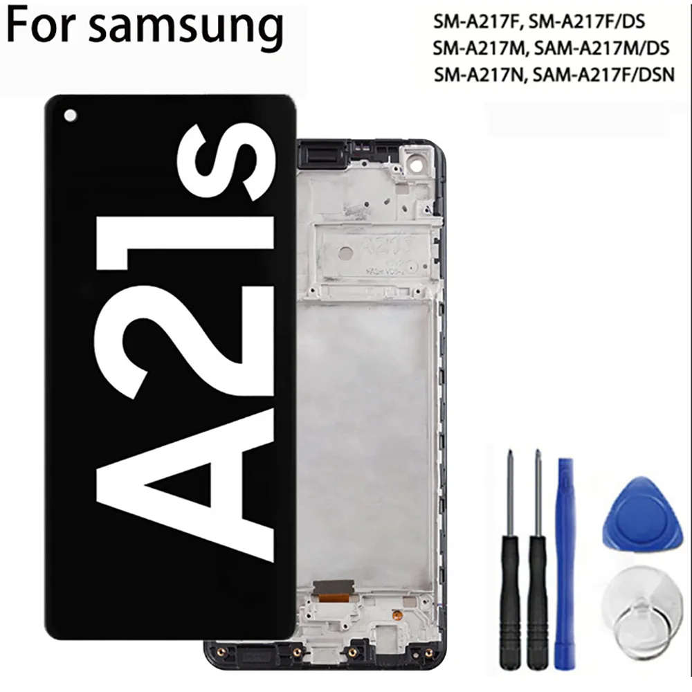Оригинальный сенсорный экран для Samsung A217 A21s 2020 Lcd SM-A217F SM-A217F/DS, дисплей для Samsung Galaxy A21S LCD
Оригинальный сенсорный экран для Samsung A217 A21s 2020 Lcd SM-A217F SM-A217F/DS, дисплей для Samsung Galaxy A21S LCD