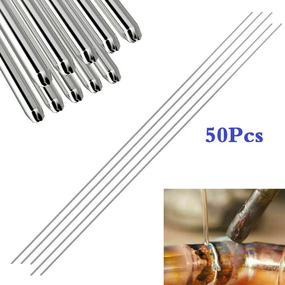 50PCS Low Temperature brazing rods 1 Set Aluminium Welding Rods Aluminium Welding Rods Brazing rods Low Temperature New
50PCS Low Temperature brazing rods 1 Set Aluminium Welding Rods Aluminium Welding Rods Brazing rods Low Temperature New